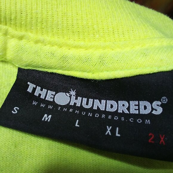 The Hundreds Amoeba Music Neon Gradient T-Shirt - Picture 3 of 7